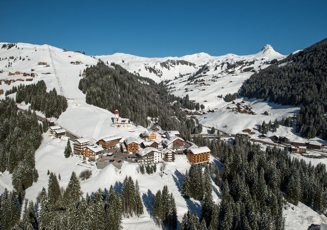 Hotel Garni Enzian Damüls Zewnętrze zdjęcie
